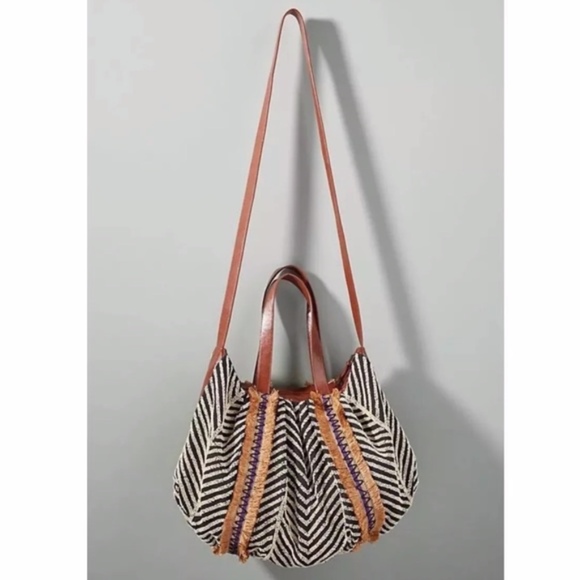 Anthropologie Tangier tote bag - Picture 3 of 8